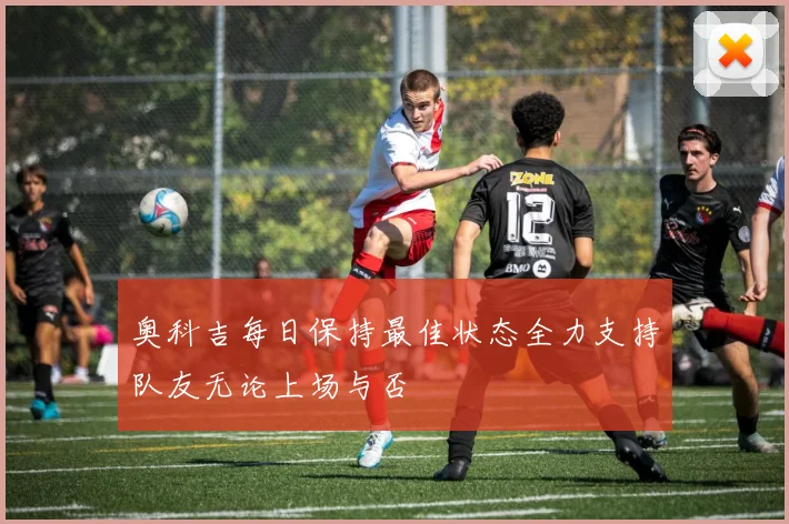 奥科吉每日保持最佳状态全力支持队友无论上场与否